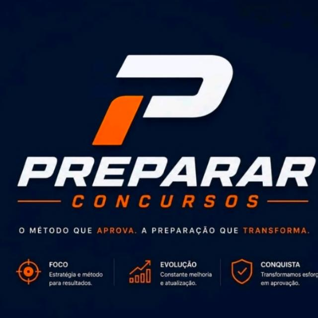 Identidade Preparar Concursos: foco, evolução e conquista
